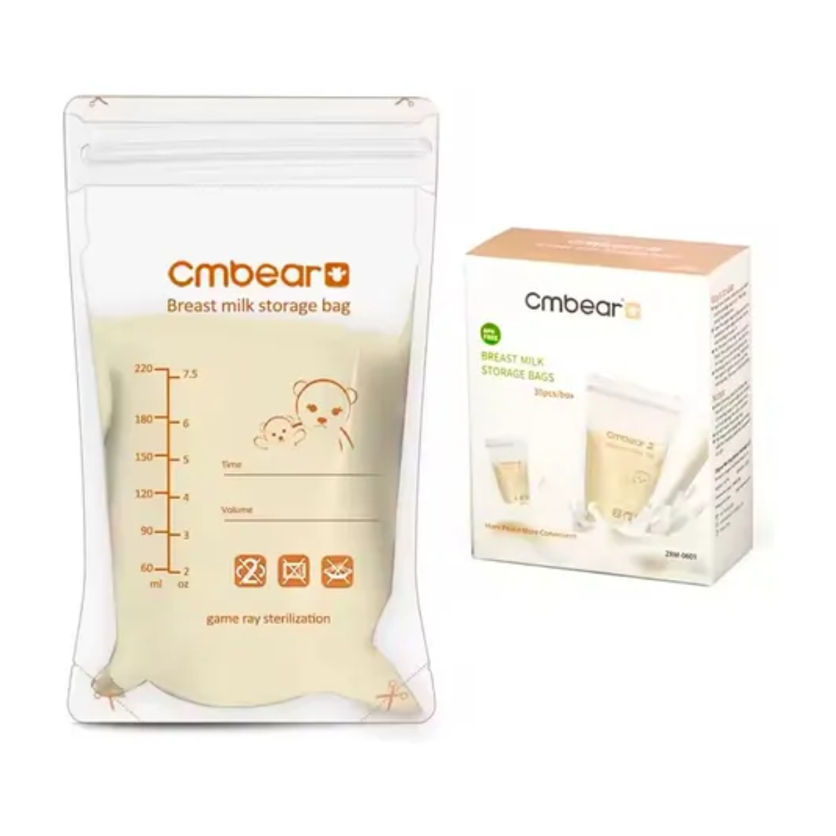 Miniatura 6 de Bolsa para leche materna x30 U